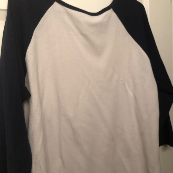 Knit baseball tee 3/4 sleeves XXL - Picture 2 of 2